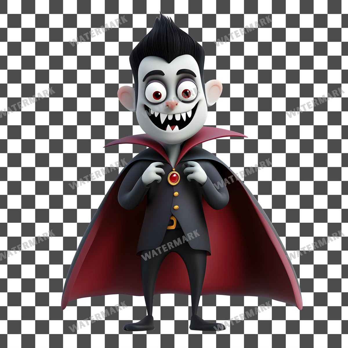 Vampire Character Clipart Pngs