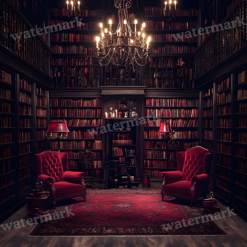 Vampire Library Backdrop Images