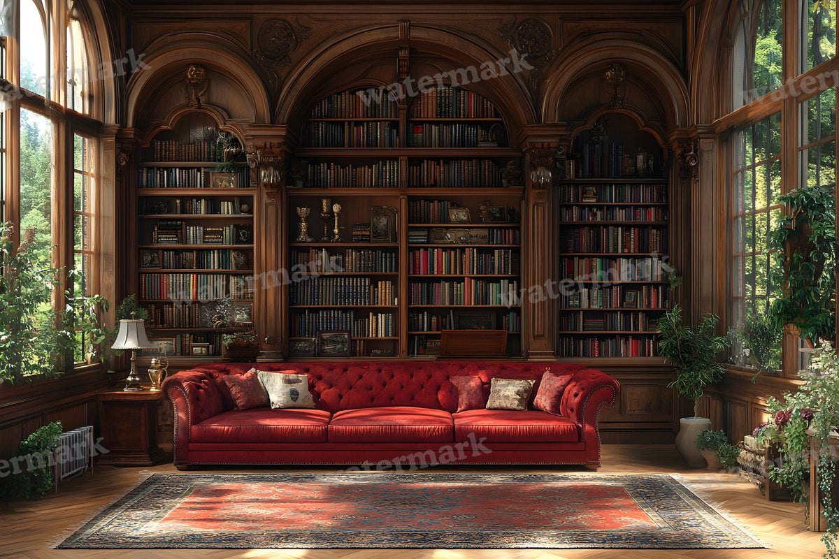 Victorian Cinematics digital photo backdrop for photo editing, preview 3