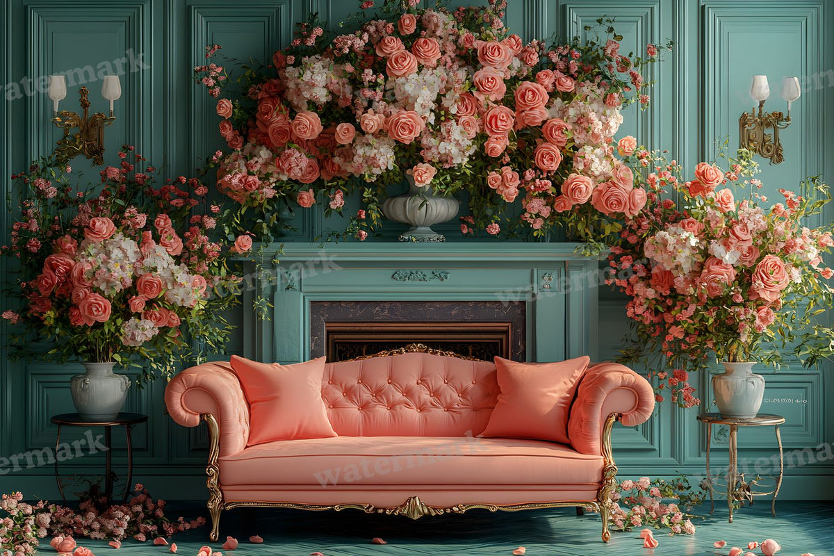 Victorian Cinematics digital photo backdrop for photo editing, preview 3