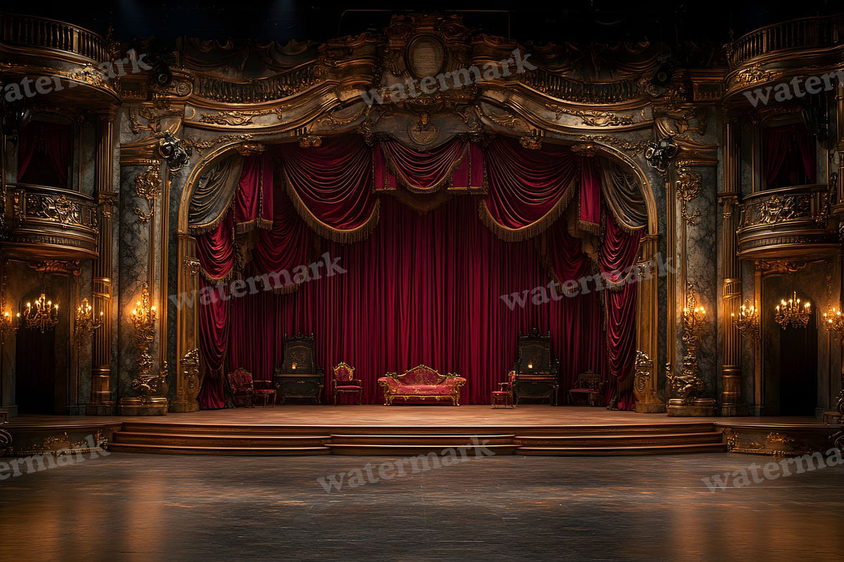 Victorian Opera Stage Backdrop Images