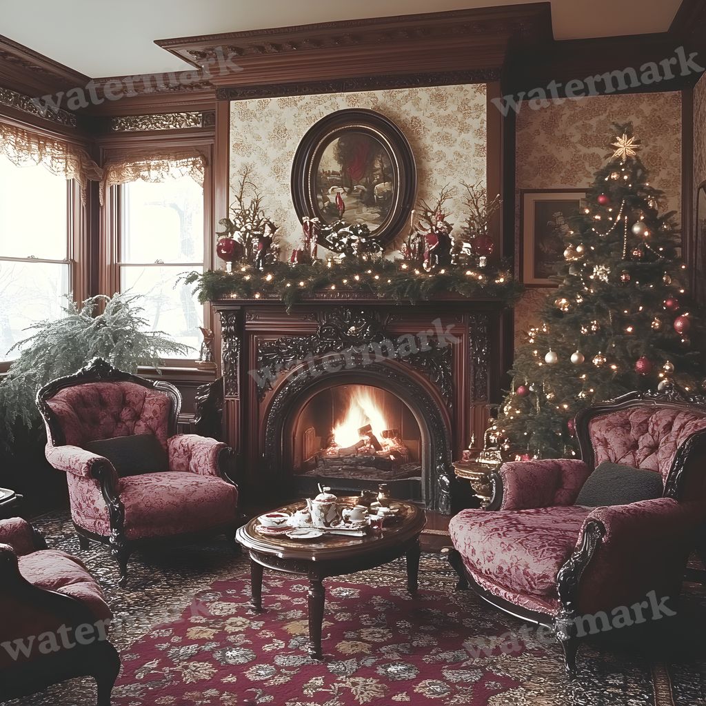 Victorian Winter Backdrop Images