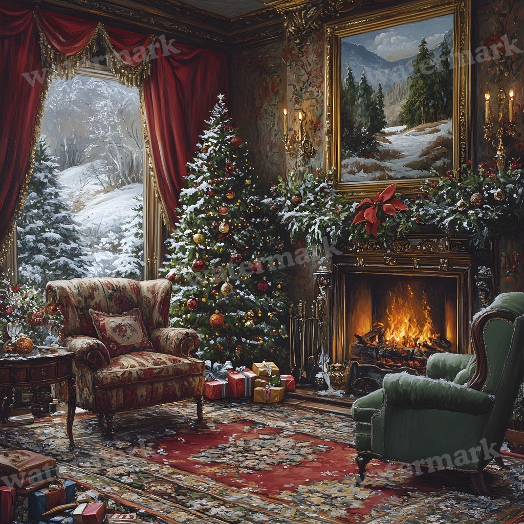 Victorian Winter Backdrop Images