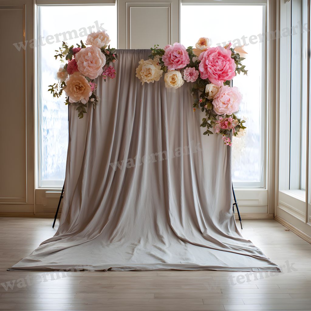 Wedding Draped Backdrop Images