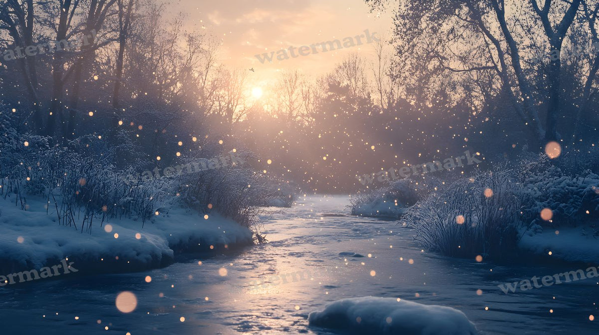 Winter Snow Backdrop Images