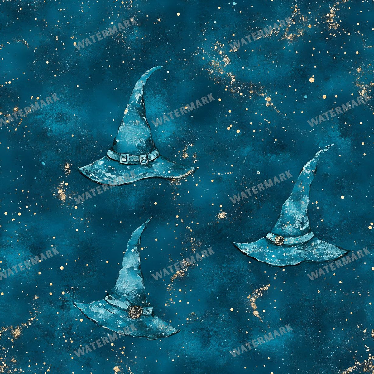 Witchcraft Seamless Pattern