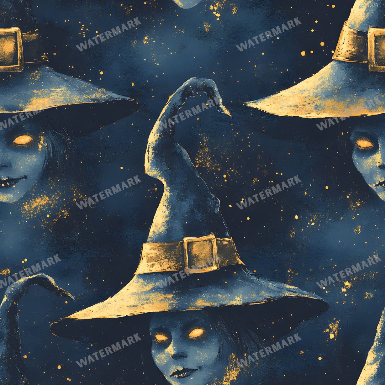 Witchcraft Seamless Pattern