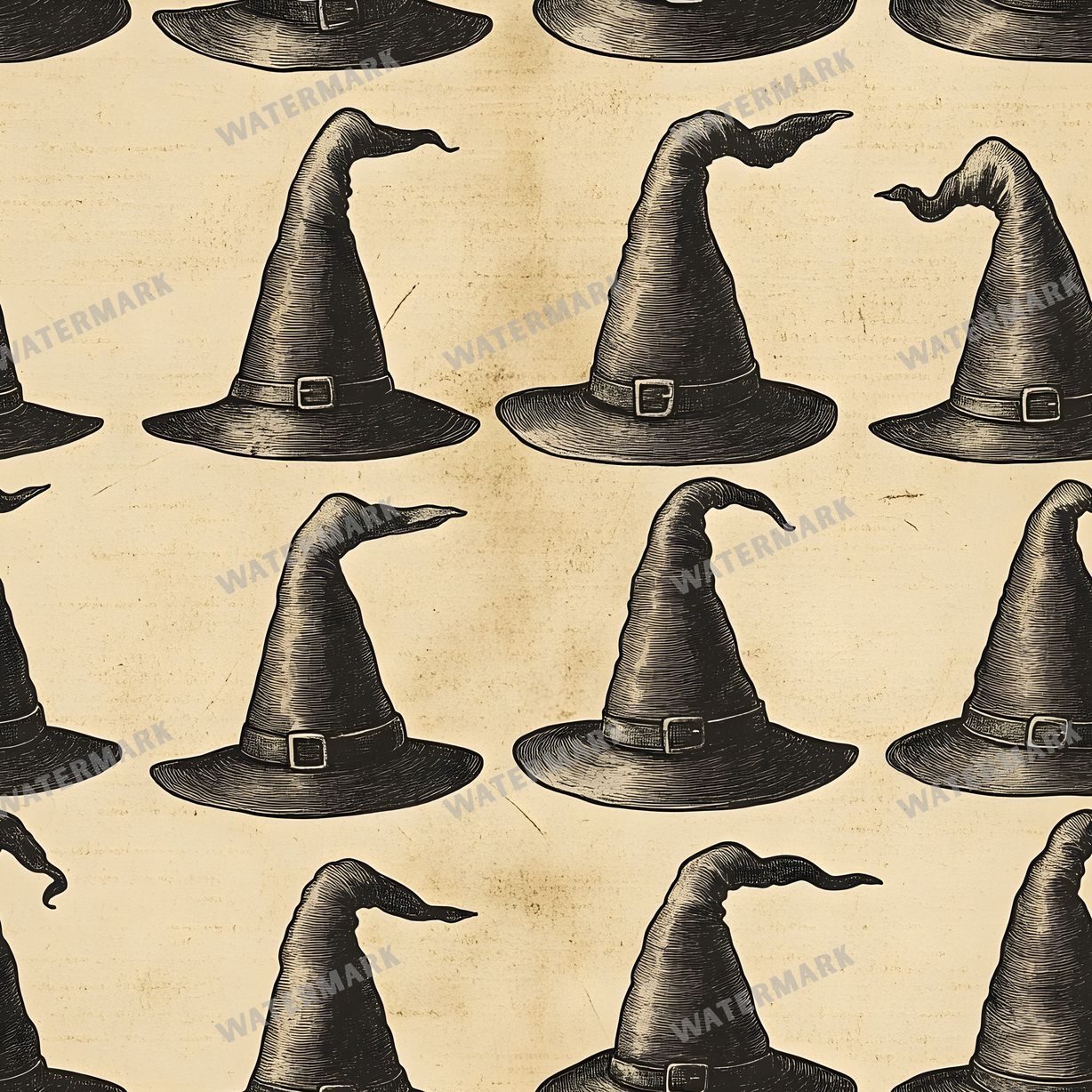 Witchcraft Seamless Pattern