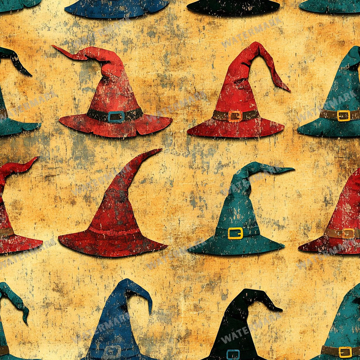 Witchcraft Seamless Pattern