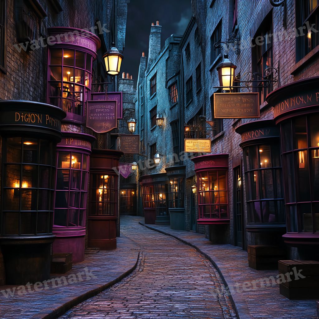 Wizarding School Backdrop Images