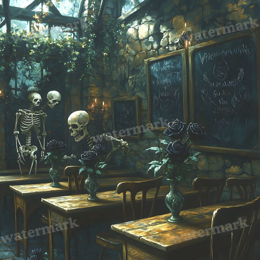 Wizarding School Backdrop Images