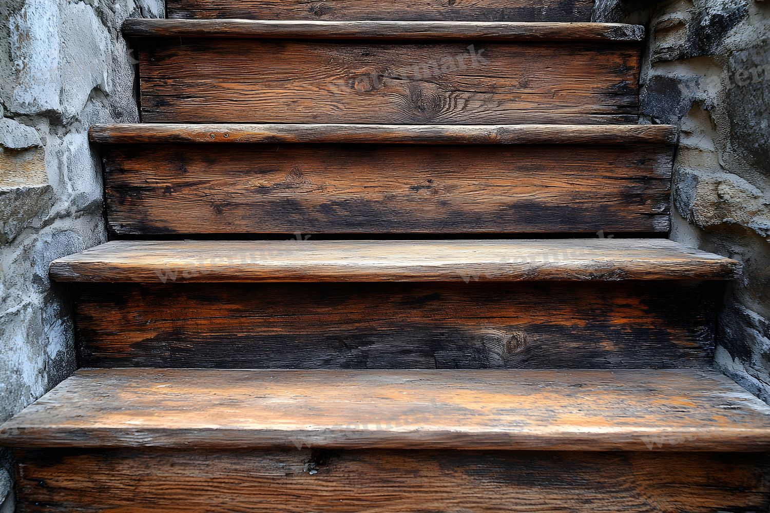 Wooden Stairrustic Vintage Backdrop Images