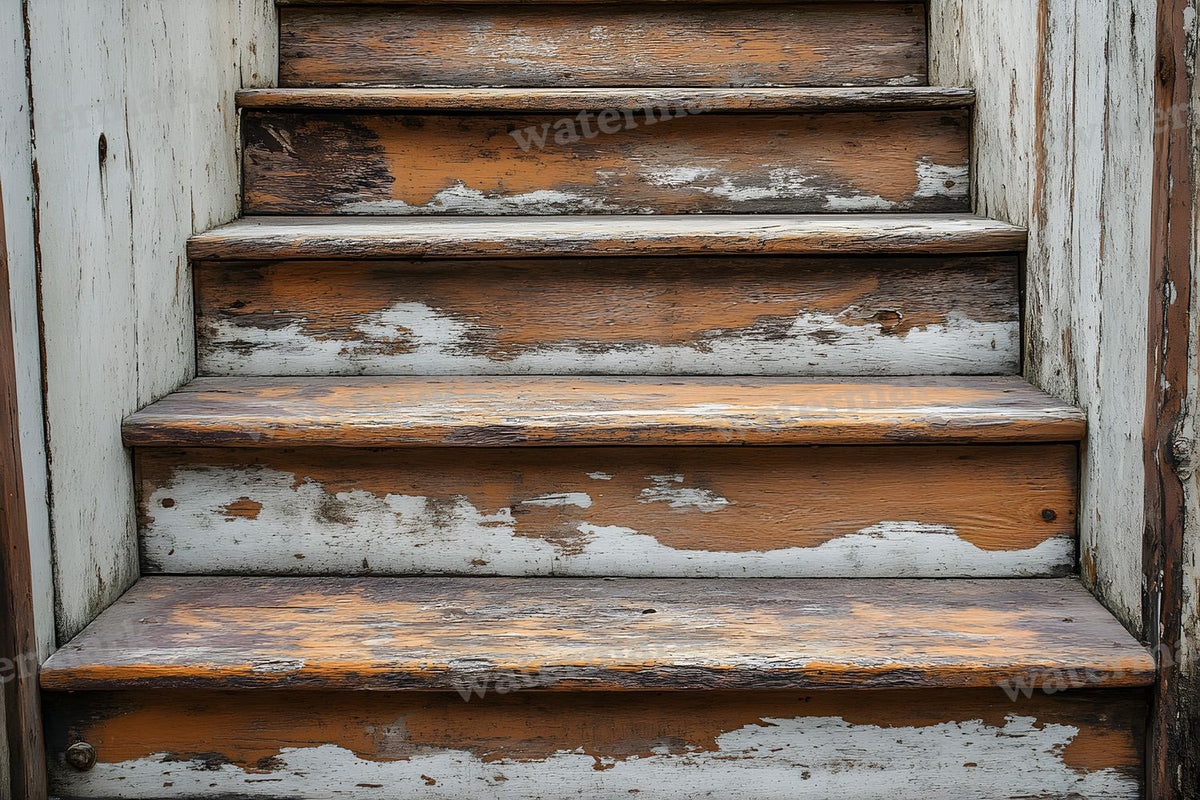 Wooden Stairrustic Vintage Backdrop Images