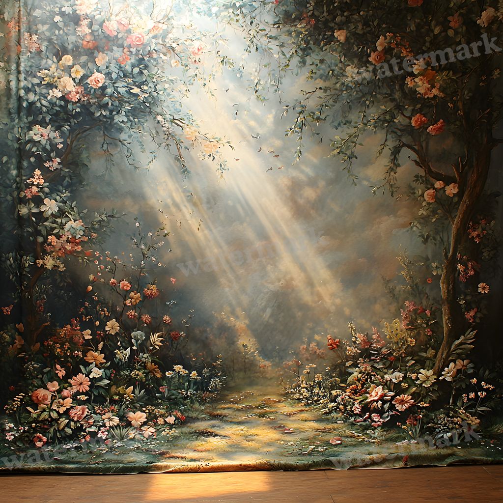Woodland Glade Backdrop Images
