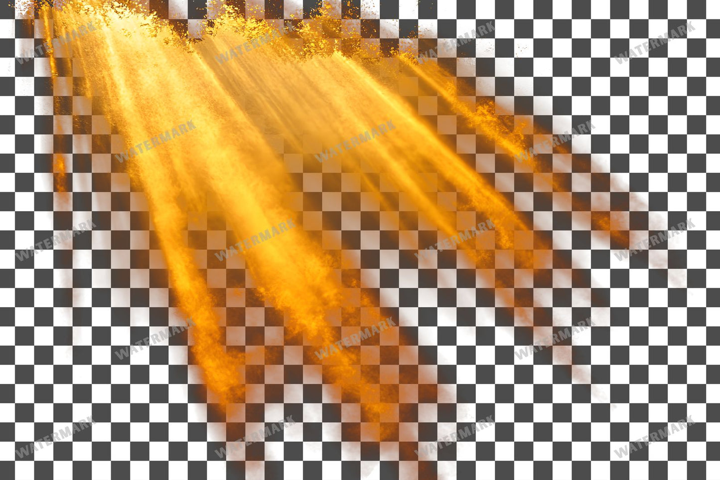 Yellow Lighting Dramatic Shadows Transparent Overlay Pngs