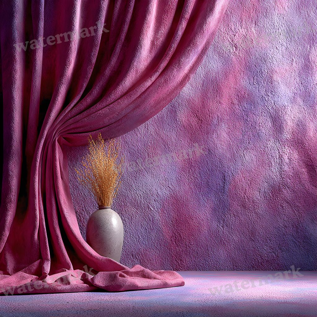 Abstract Painted Fabric Art Backdrop Images
