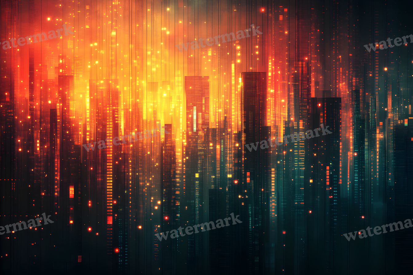Abstract Skyline Backdrop Images