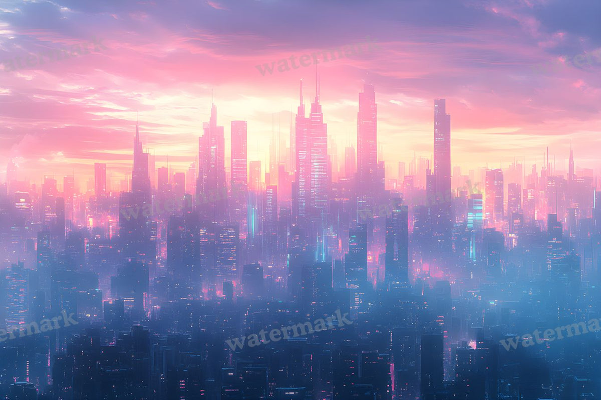 Abstract Skyline Backdrop Images