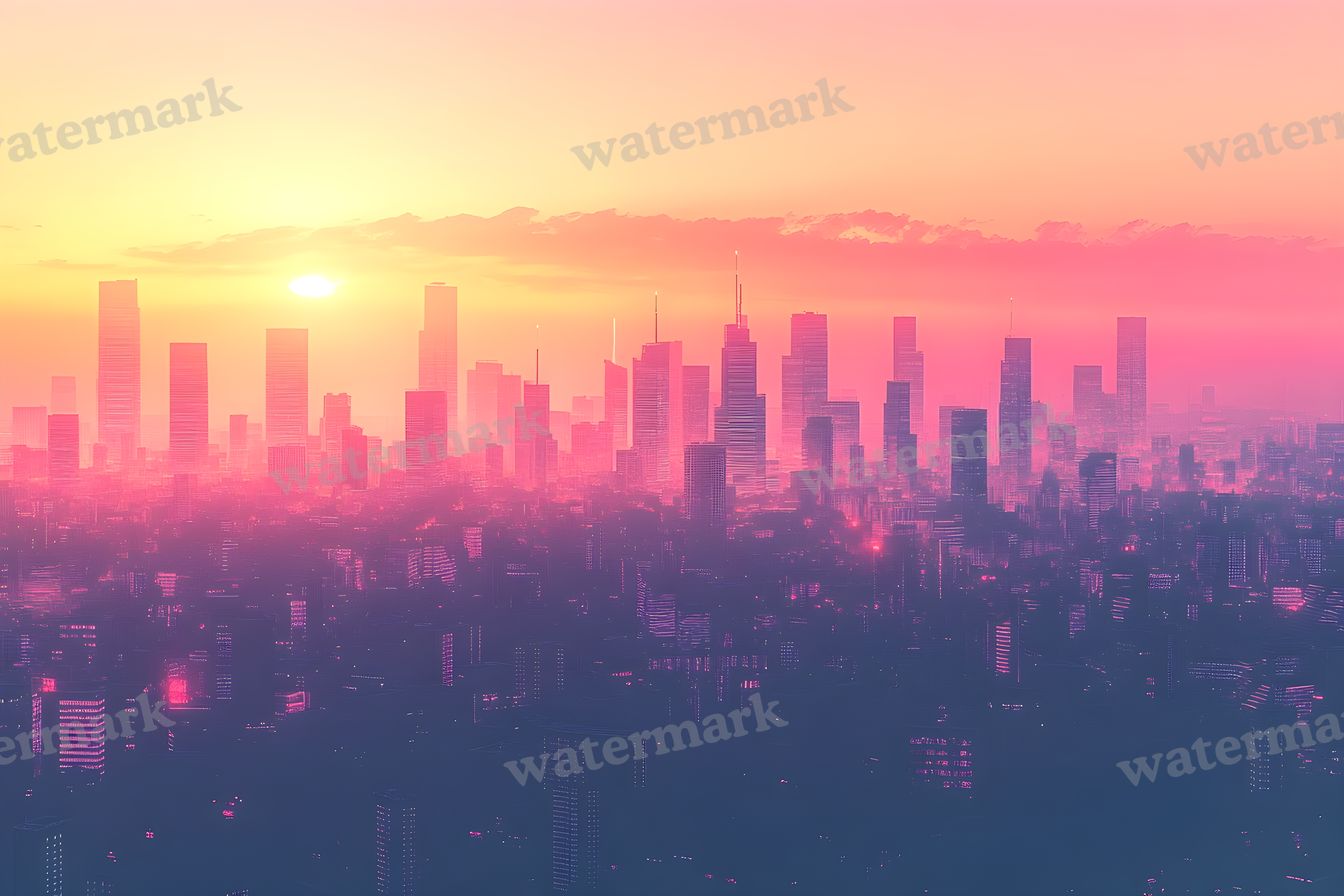 Abstract Skyline Backdrop Images