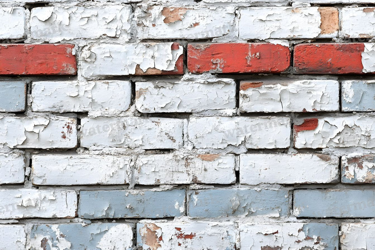 Aged Whitewashed Bricks Backdrop Images