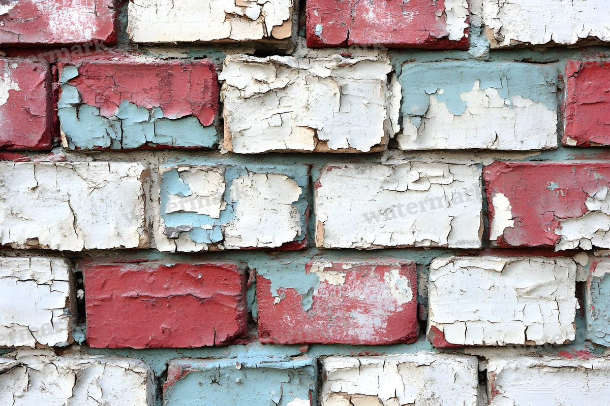 Aged Whitewashed Bricks Backdrop Images
