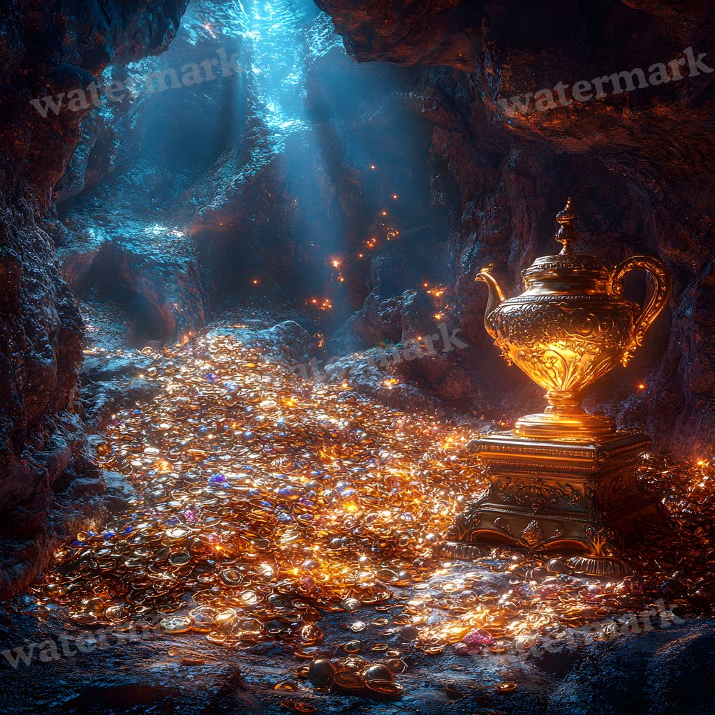 Aladdins Enchanted Cave Backdrop Images