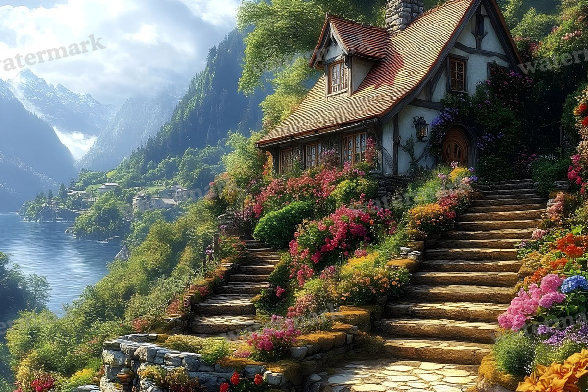 Alice In Wonderland Style Backdrop Images