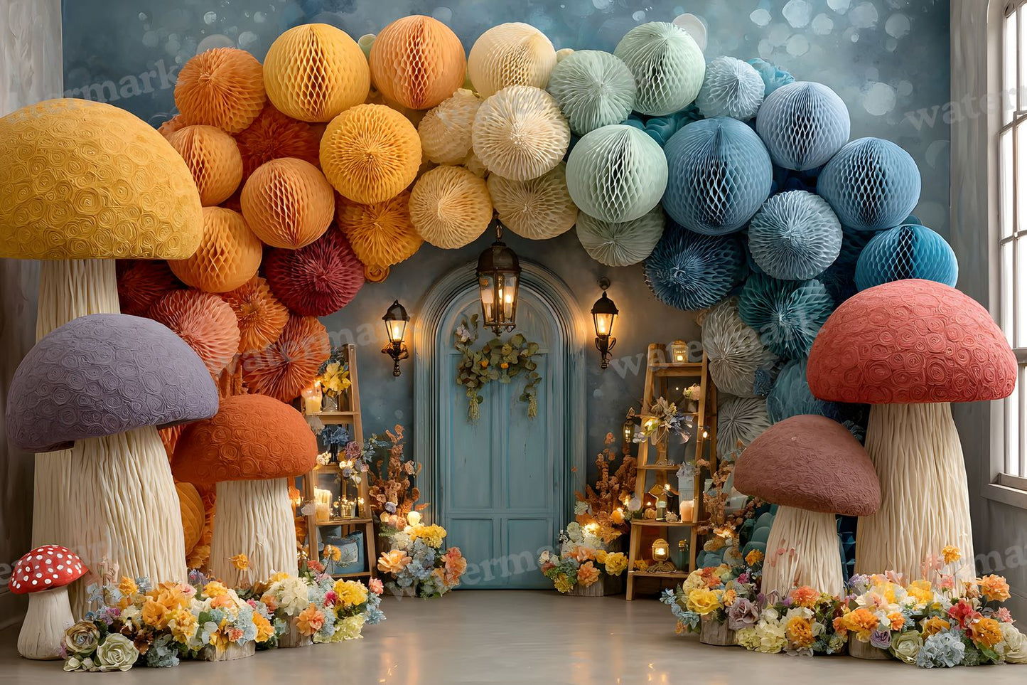 Alice Wonderland Magical Backdrop Images
