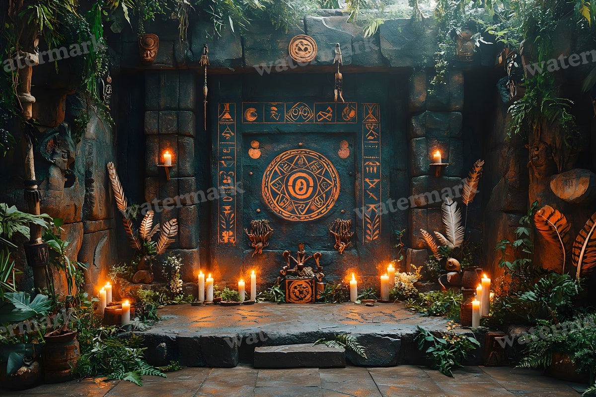 Amazonian Shamanic Ritual Backdrop Images