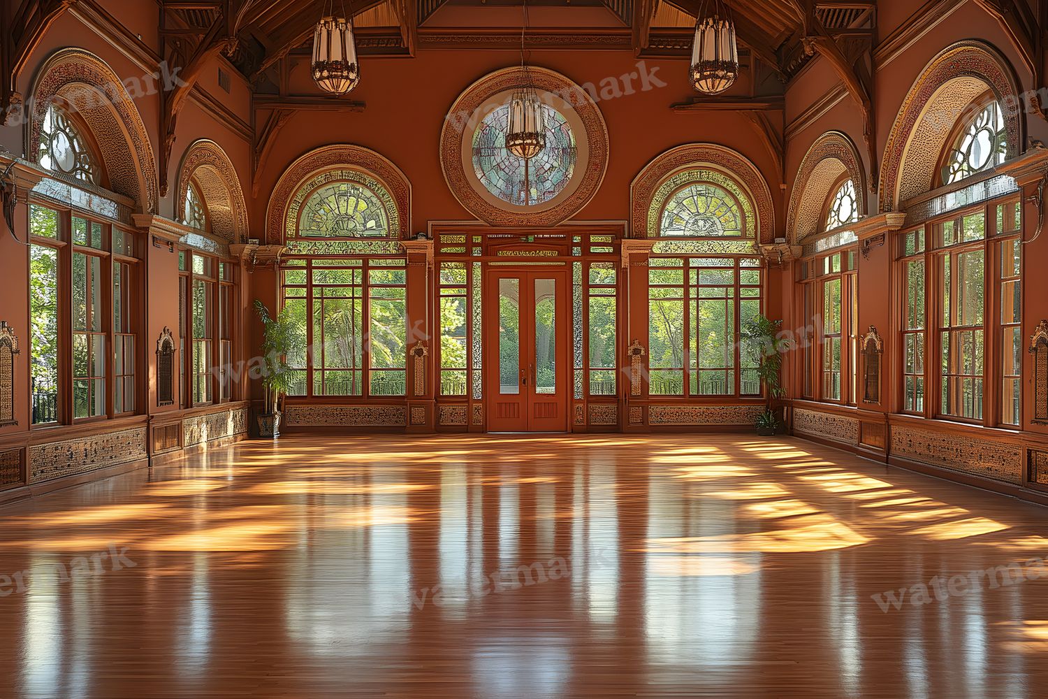 Amber Gallery Backdrop Images