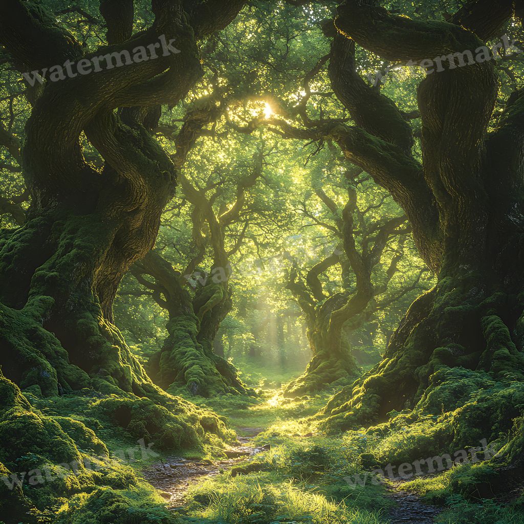 Ancient Oak Backdrop Images