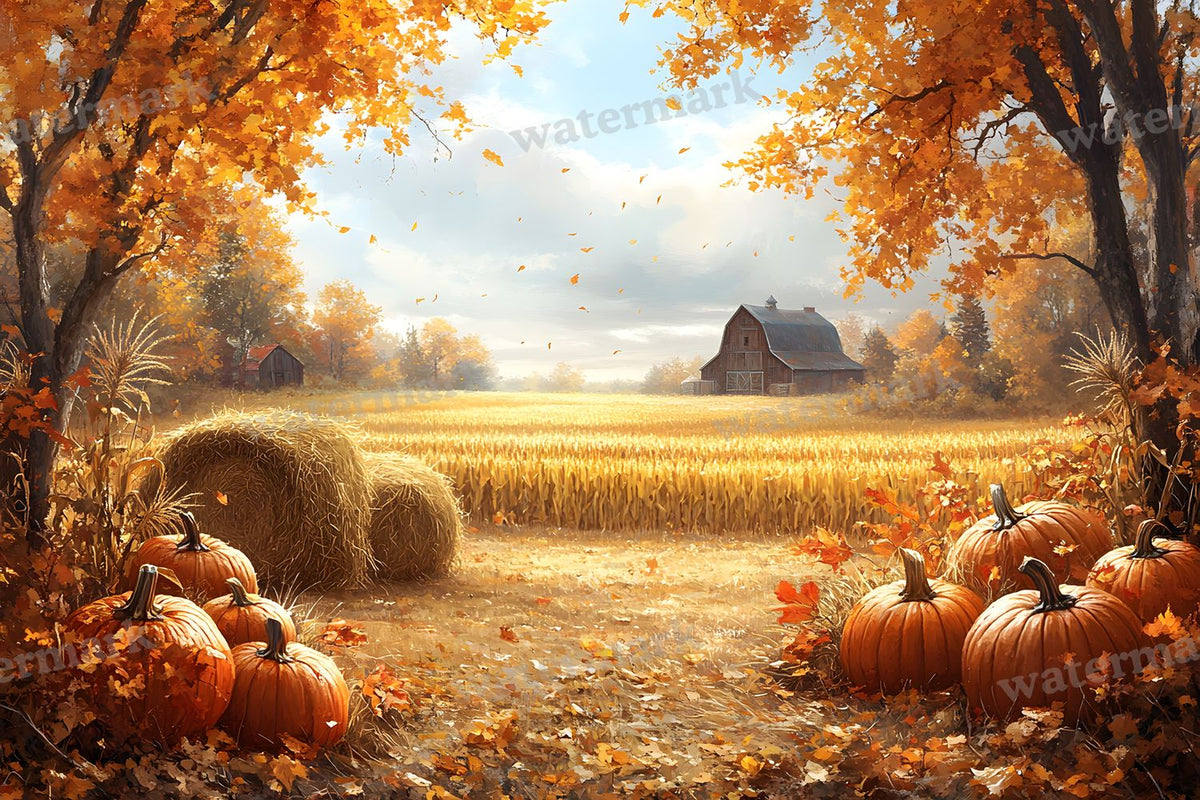 Autumn Harvest Backdrop Images