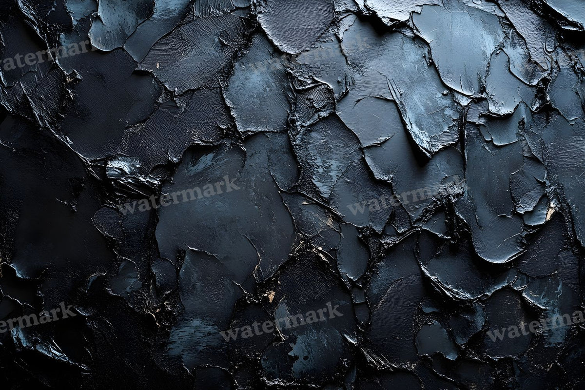 Black Texture Ethereal digital photo backdrop for photo editing, preview 4