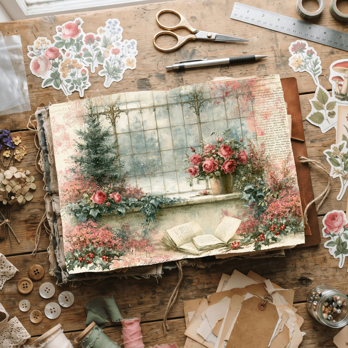 Forgotten Victorian Christmas Conservatory