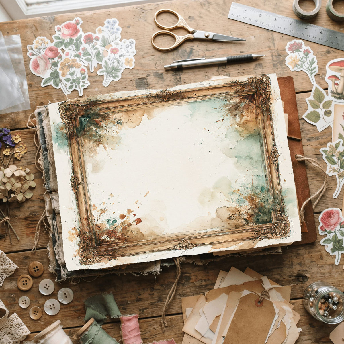 Regal Antique Wooden Frame