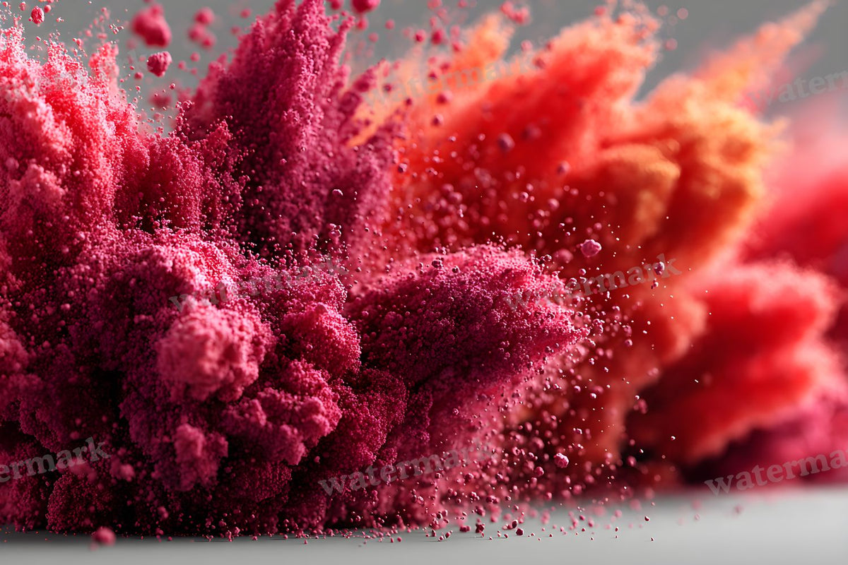 Ruby Smoke Action Backdrop Images