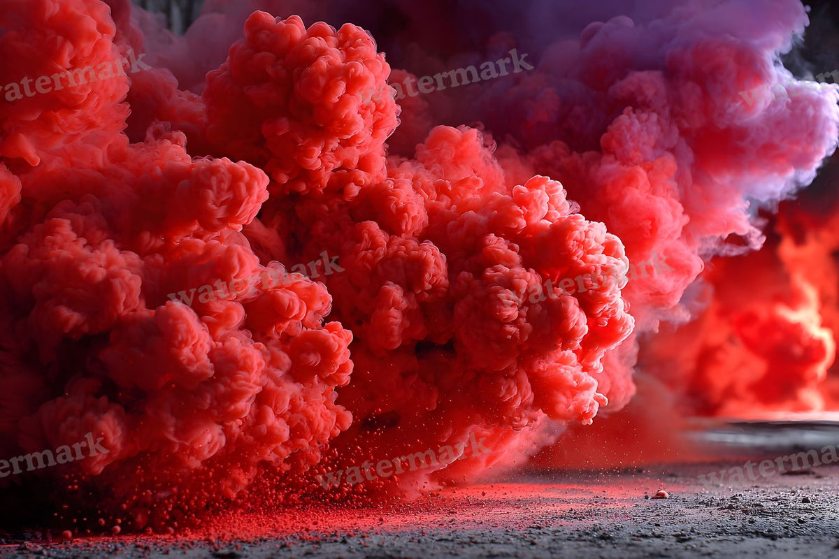 Ruby Smoke Action Backdrop Images