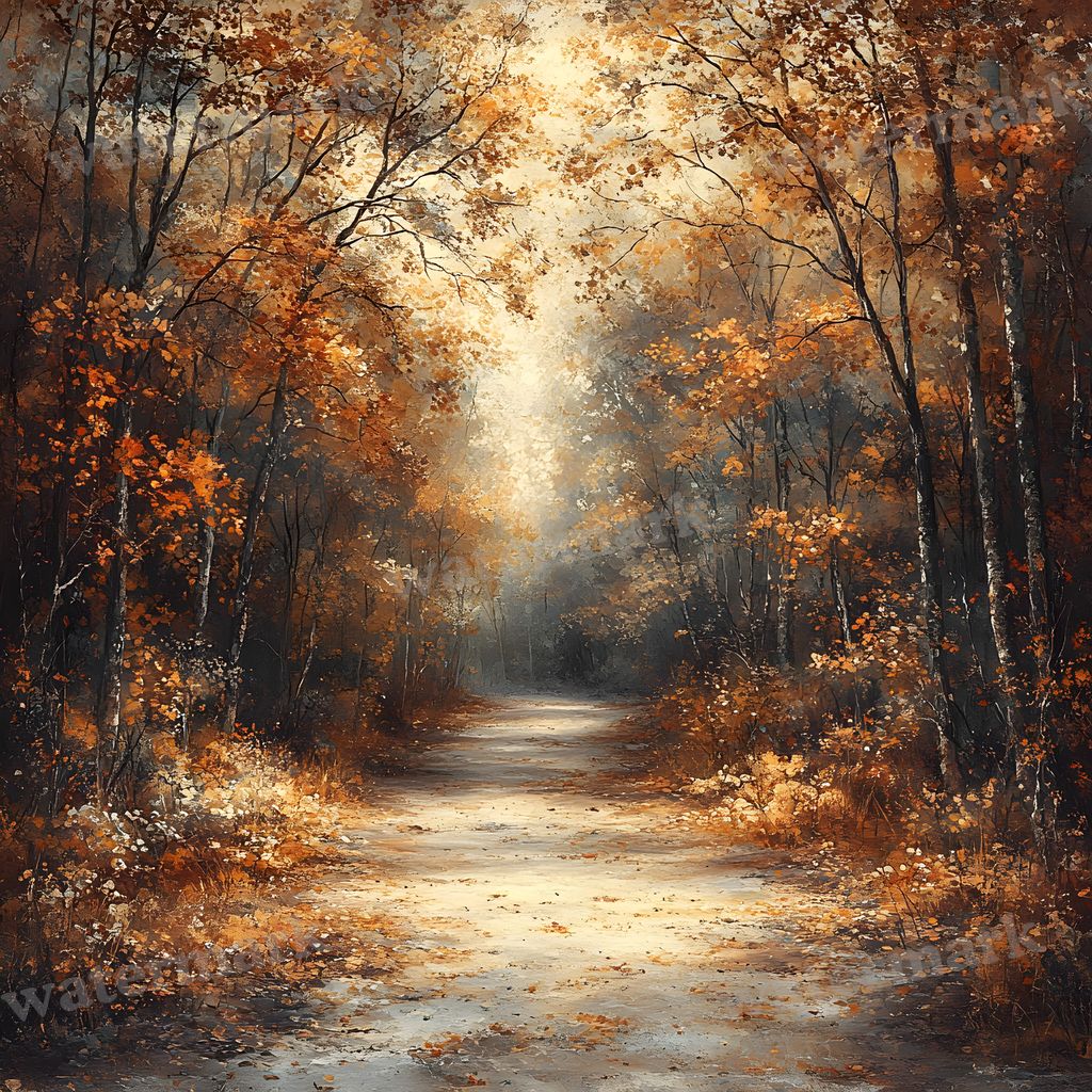 Rustic Forest digital photo backdrop for photo editing, preview 4