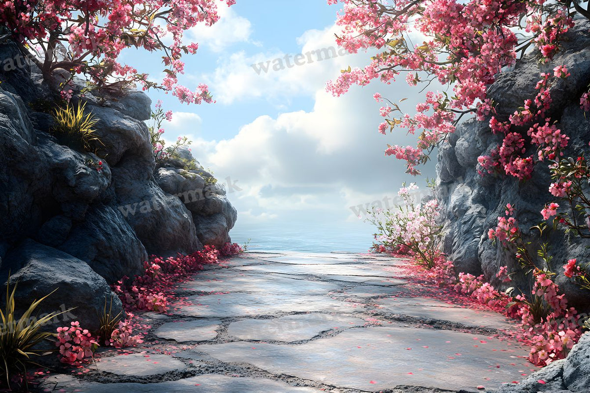 Spring Blossom Escape Backdrop Images