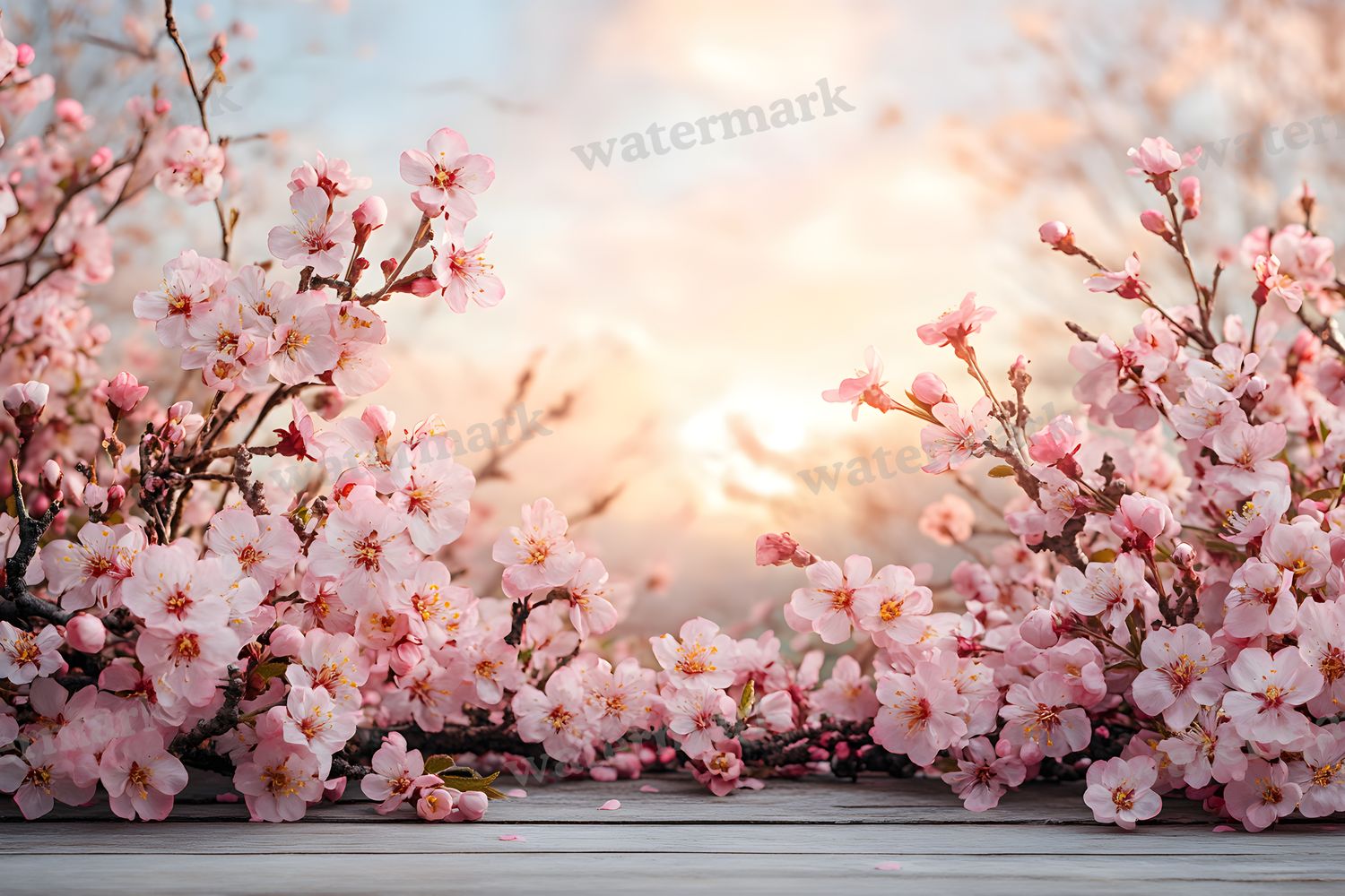 Spring Blossom Ground Backdrop Images