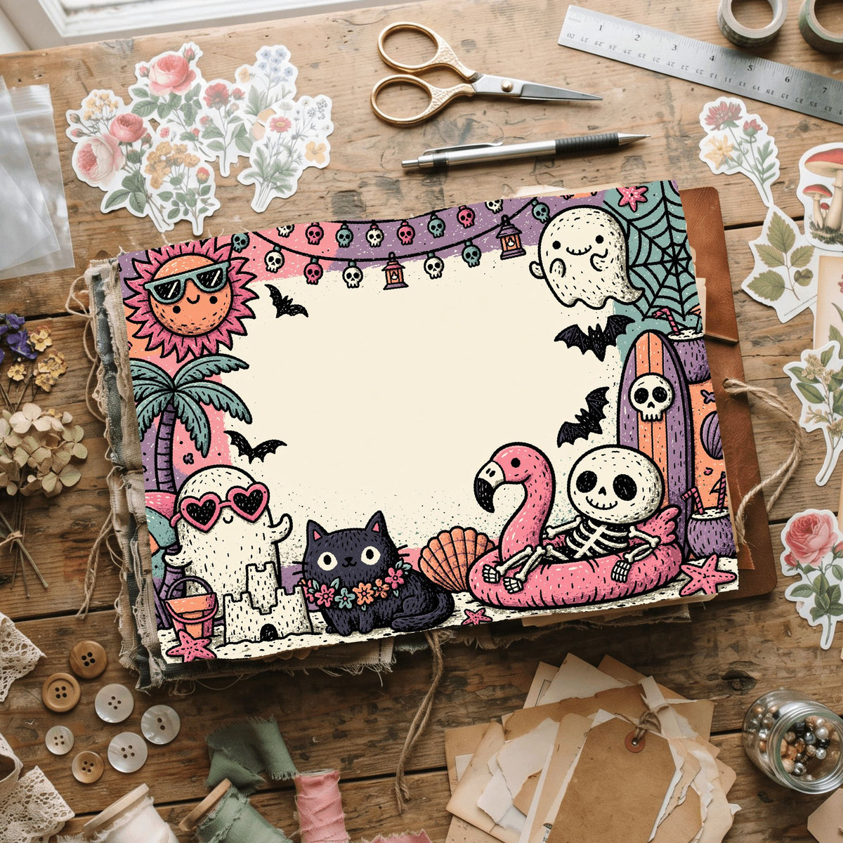 Summerween Invitation Border