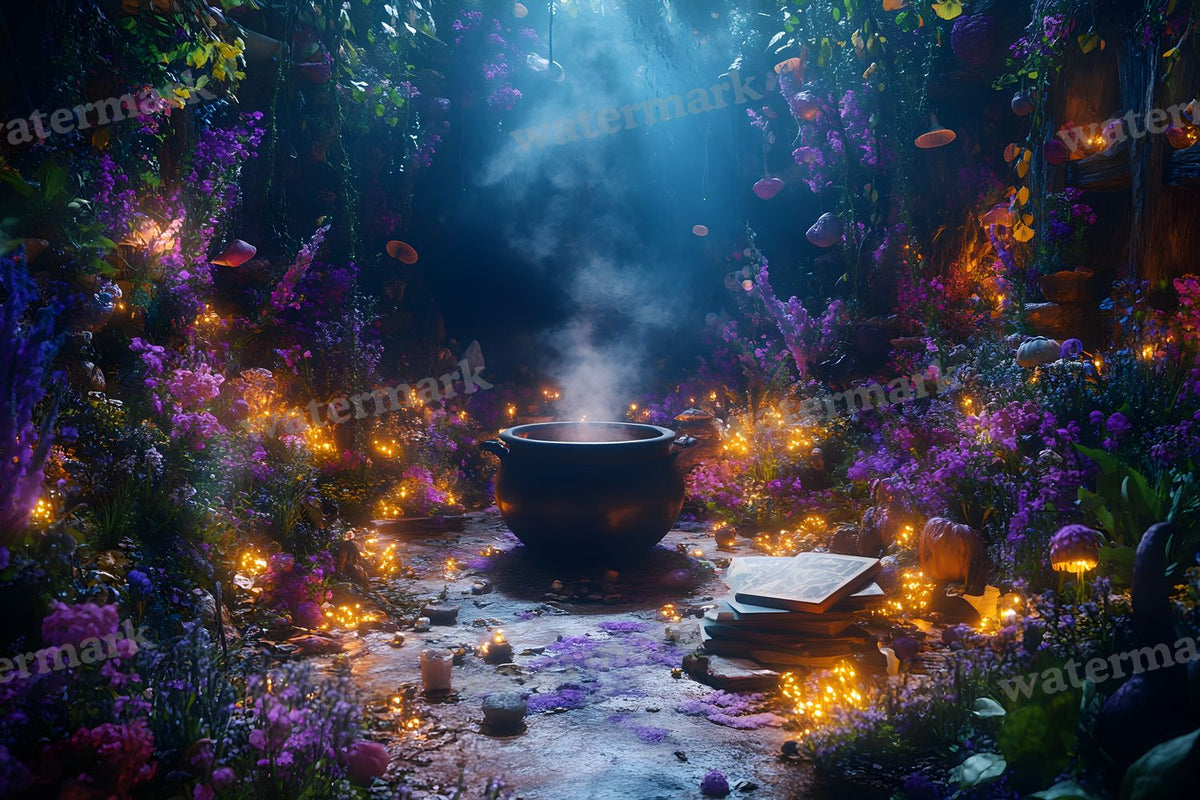 Wicked Witch Garden Backdrop Images
