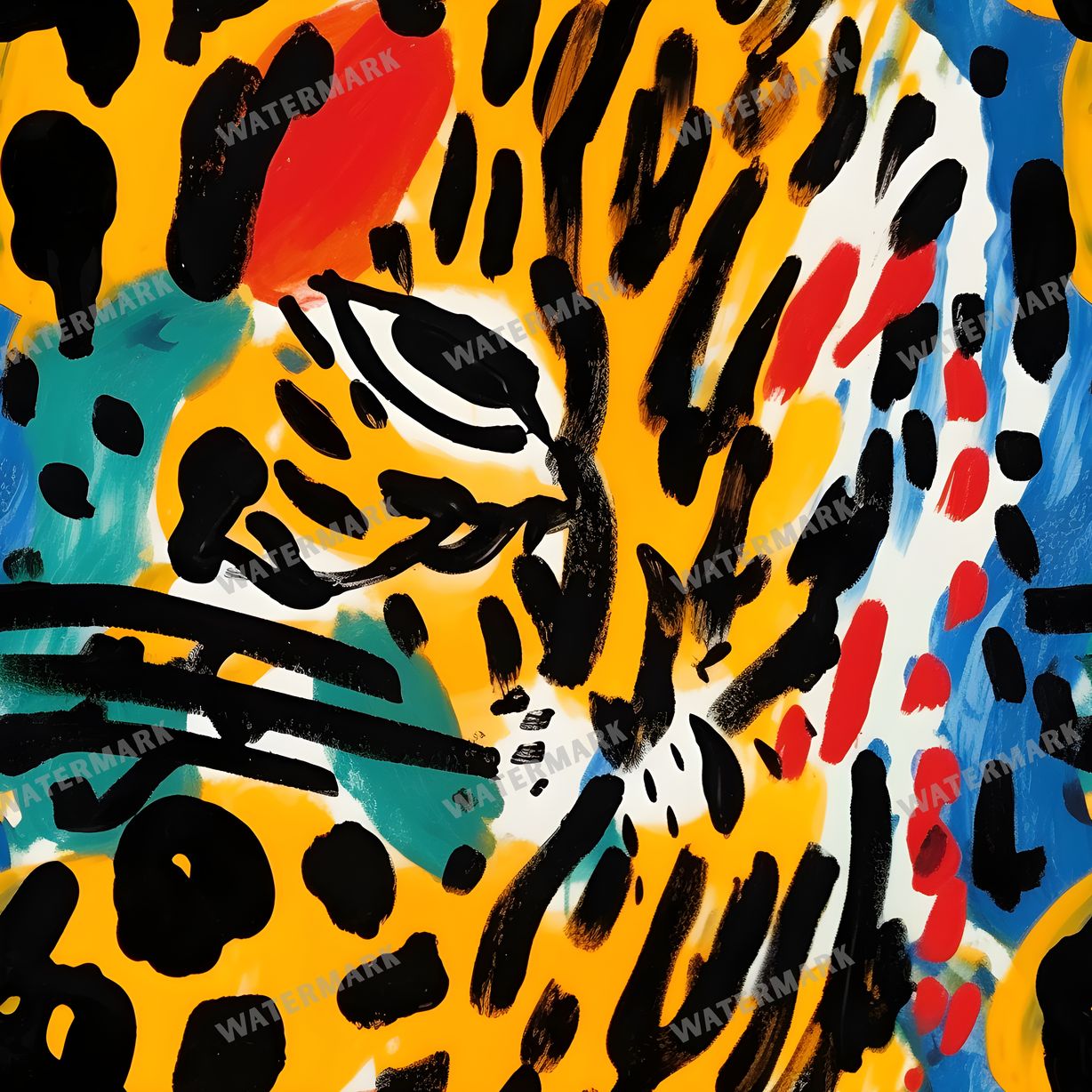 Abstract Seamless Pattern