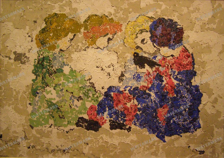 Alberto Giacometti Vintage Paintings