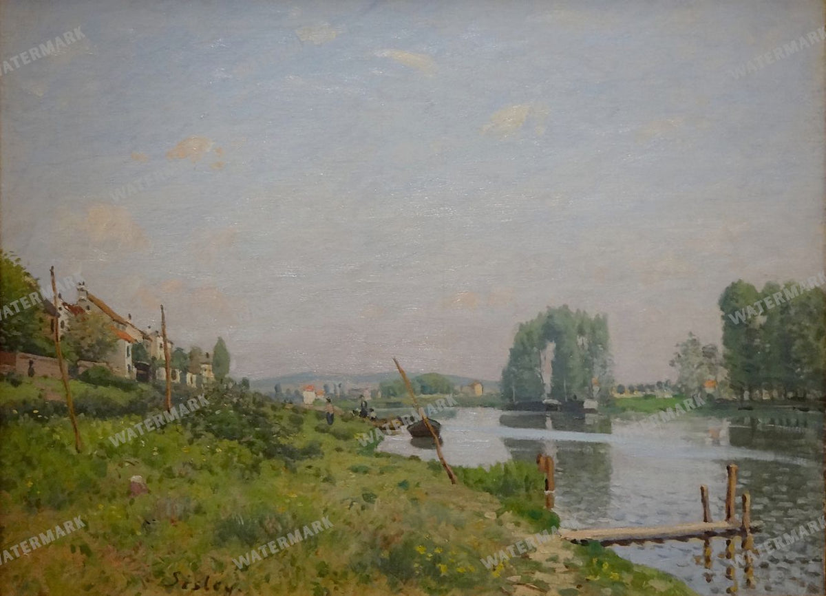 Alfred Sisley Vintage Paintings