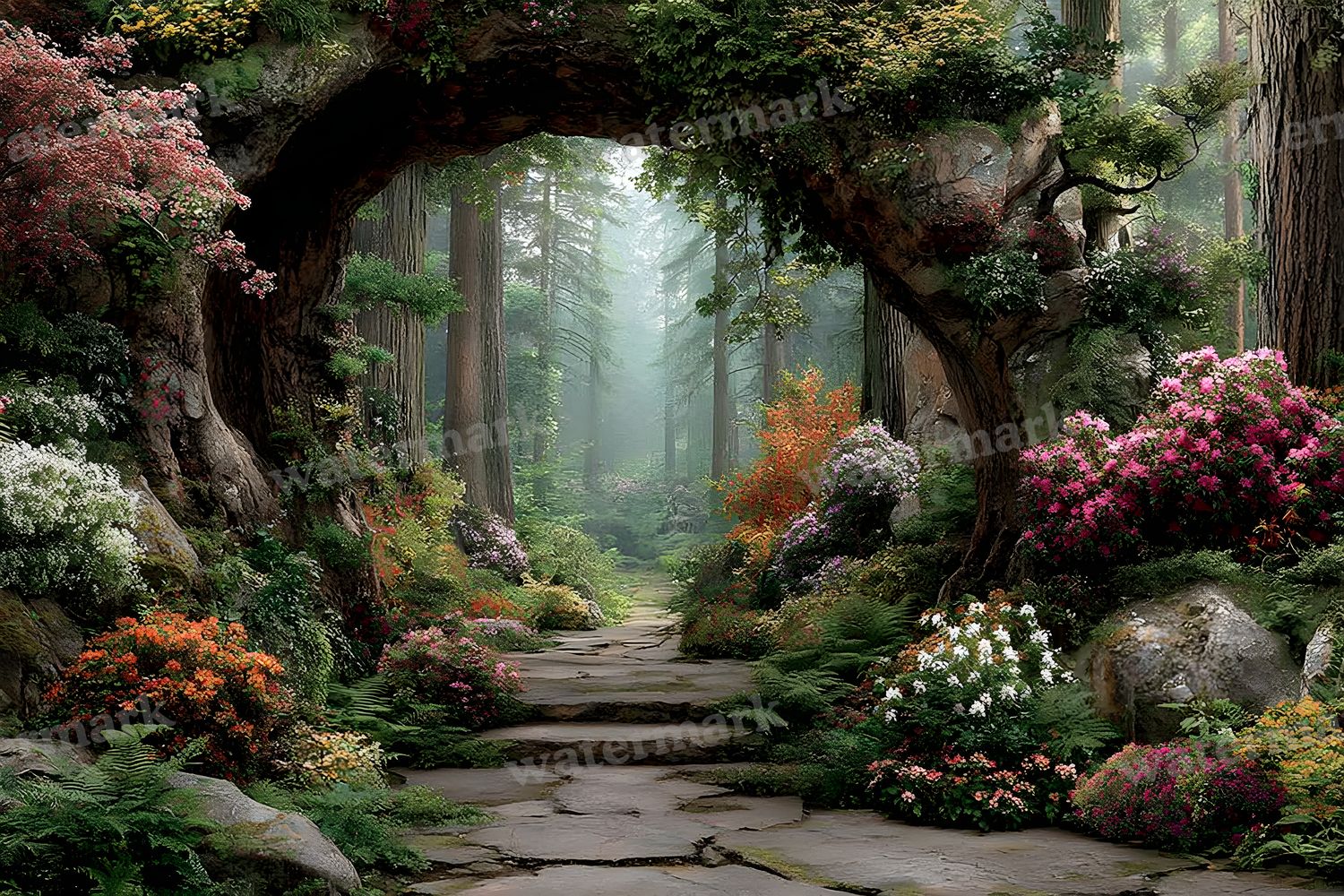 Alice Wonderland Magical Backdrop Images