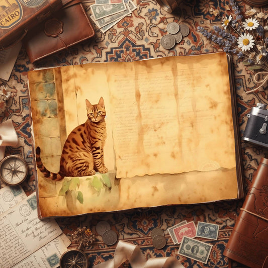 Bengal Cat Digital Papers