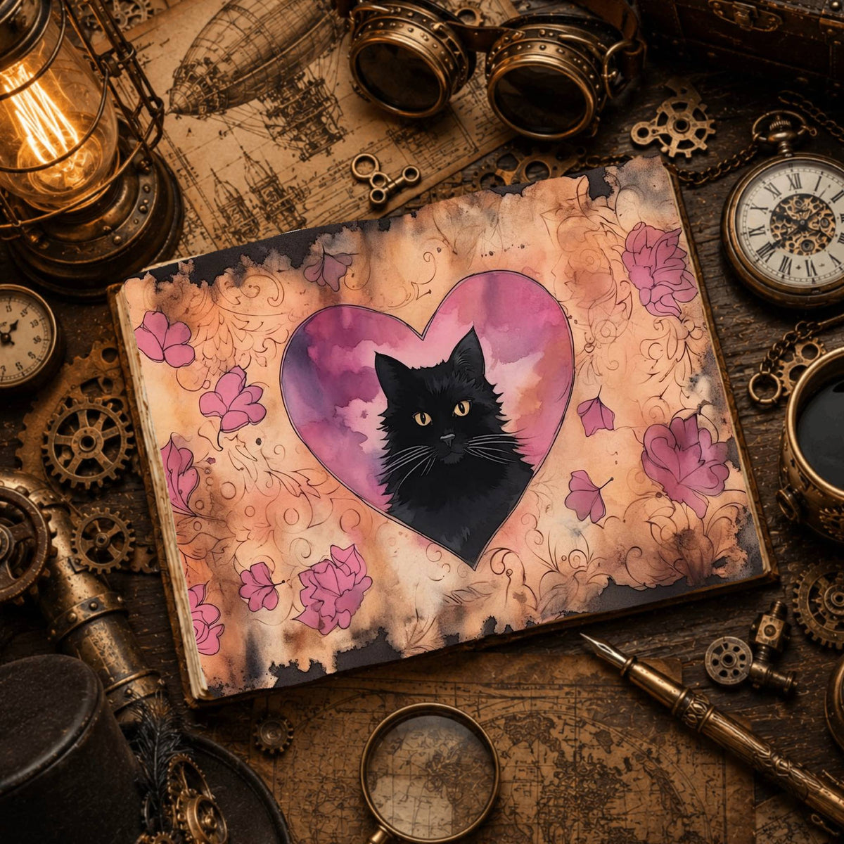 Black Cat Digital Papers