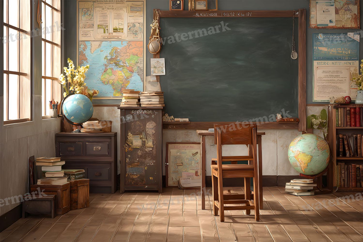 Blank Classroom Backdrop Images