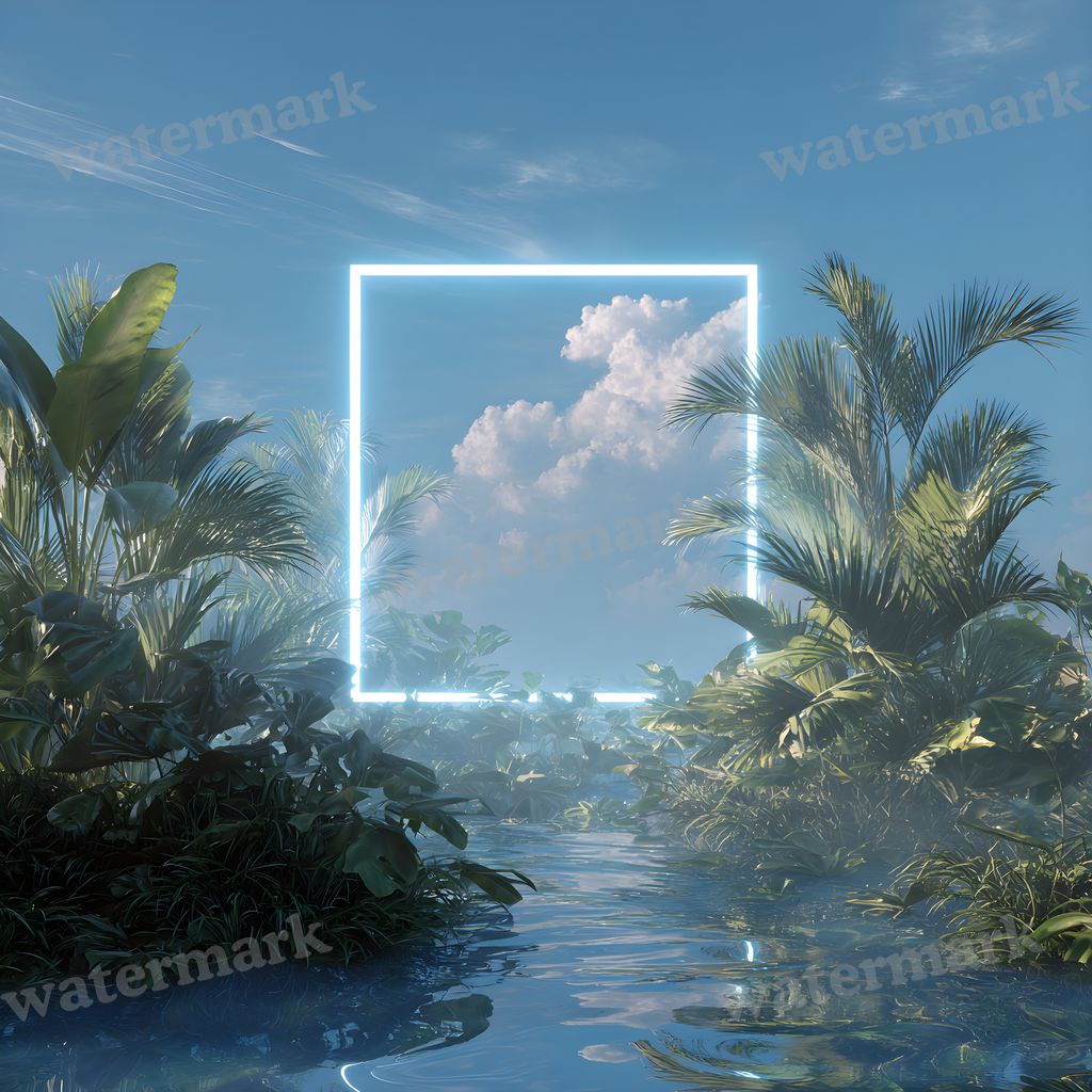 Blue Gradientd Render Backdrop Images